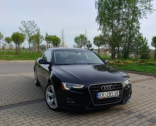 Audi A5 cena 67900 przebieg: 197500, rok produkcji 2014 z Kraków małe 497
